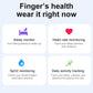 SENBONO Smart Health Ring R03 With Blood Oxygen Heart Rate Sleep Tracking Wearable Electronic Smart Ring For Men & Women-Various Options