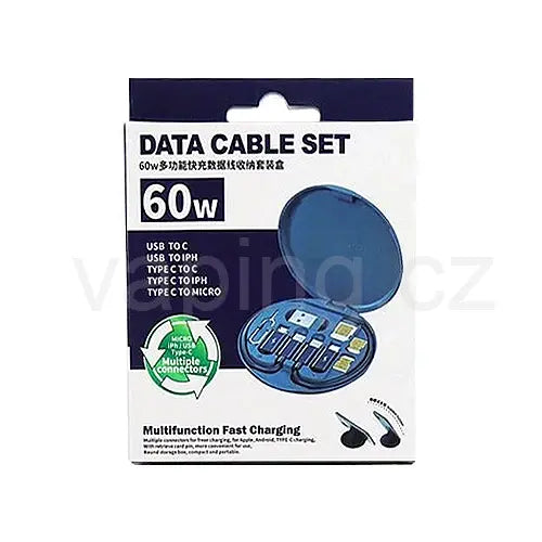 60watt Fast Charging Data  Cable Set