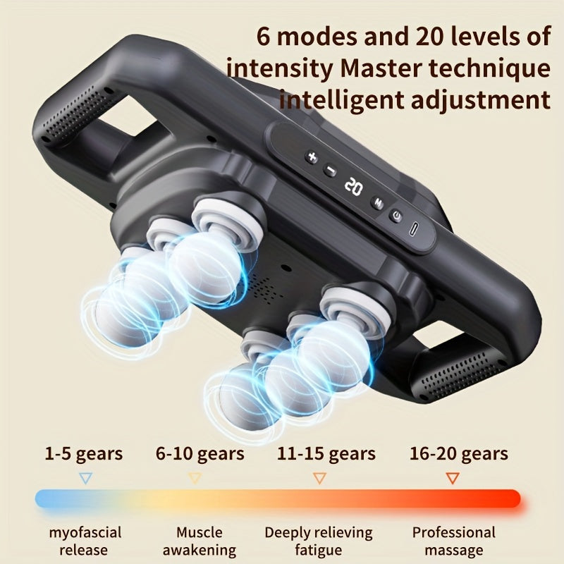 Deep Tissue Muscle Gun 6 Head