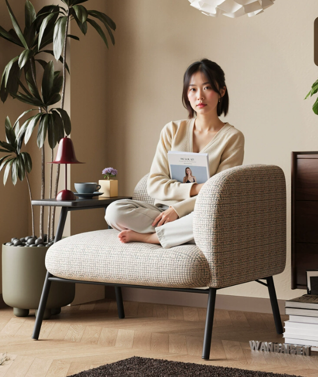 MFurn Leisure Occasional Sofa With Side Table