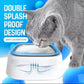 Pet Dog/Cat Water Drinking Bowl Slow Water Feeder No Spill Anti-Overflow