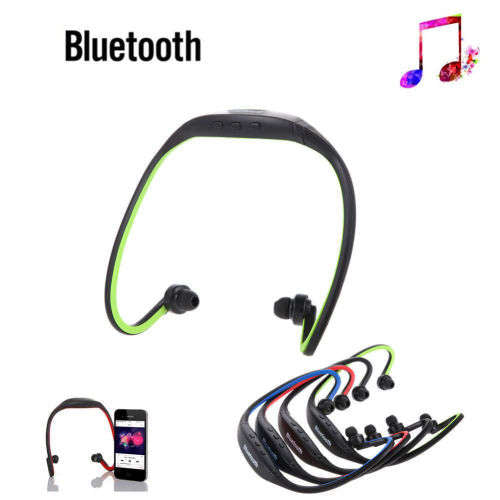 MTech Wireless Bluetooth Sport Headset MP3-Head Phone ( With Micro SD Slot Multicolor )