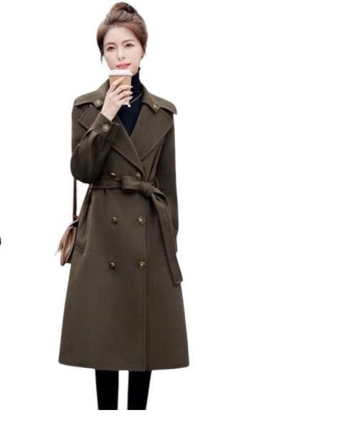 Ladies Elegant Trenchcoat-Various Colours