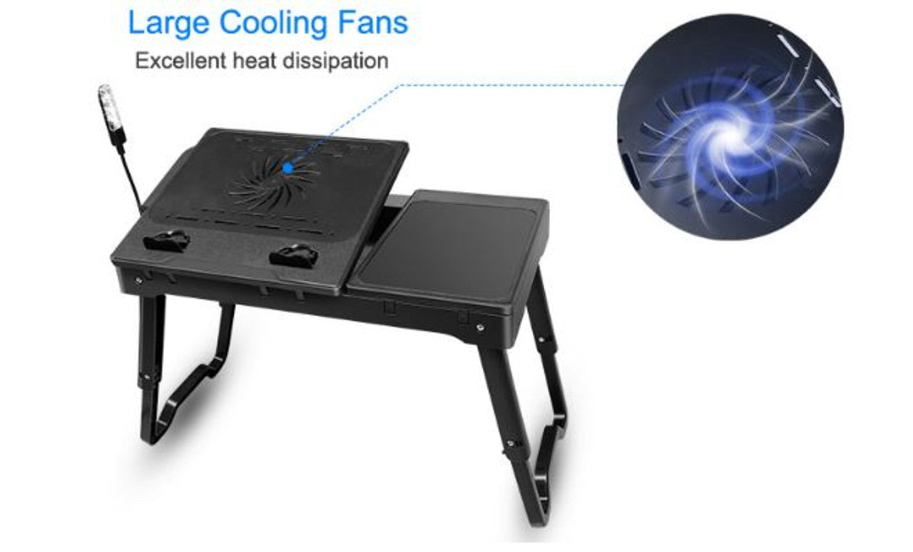 Laptop Table with 4 Port USB Hub – Megamall Online Store