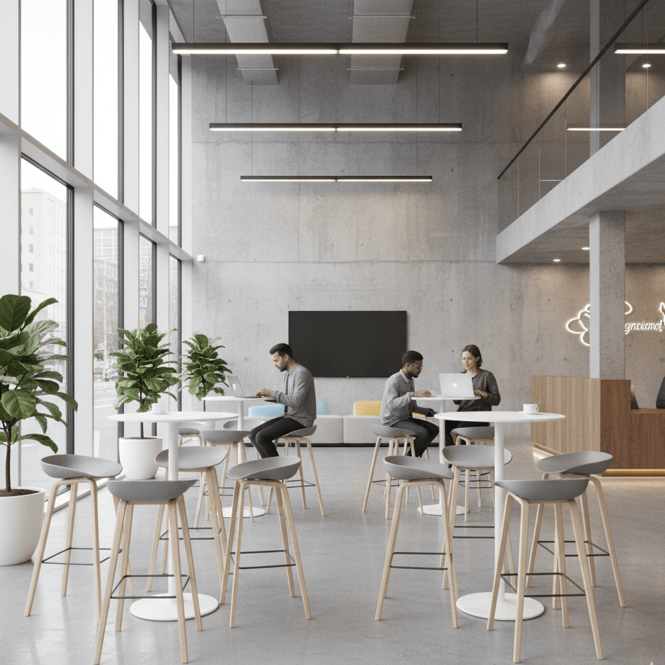 MFURN Apollo Scandinavian Bar Chair-Various Colour