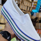 Ladies Multicoloured Slip On Sneakers