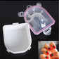 Premium Nail Soak Basin for Manicures, Sturdy Design, Dual Layer Soaking Tray for Gel Polish Removal at Home, Pink.