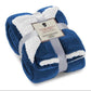 Kingole Faux Rabbit Fur Luxury Throw Blanket, Cozy Couch Sofa Bed Super Soft and Warm Plush Microfiber Fleece Queen - Various Colours Available