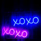 XOXO LED Neon Sign