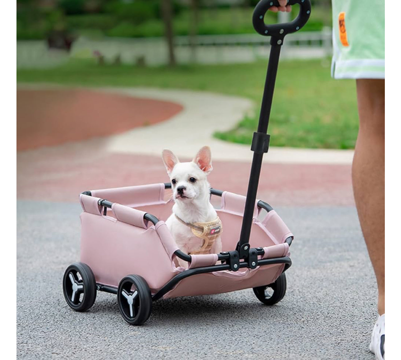 Pet Travel Stroller Dog Cat, Dog Pram Ultra Light for Travelling Shopping Walking Playing.