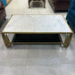 Metal/Marble Top Centre Table