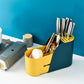 MHome Multifunctional Retractable Cutlery & Knife Storage Rack – Adjustable with Drainage Base