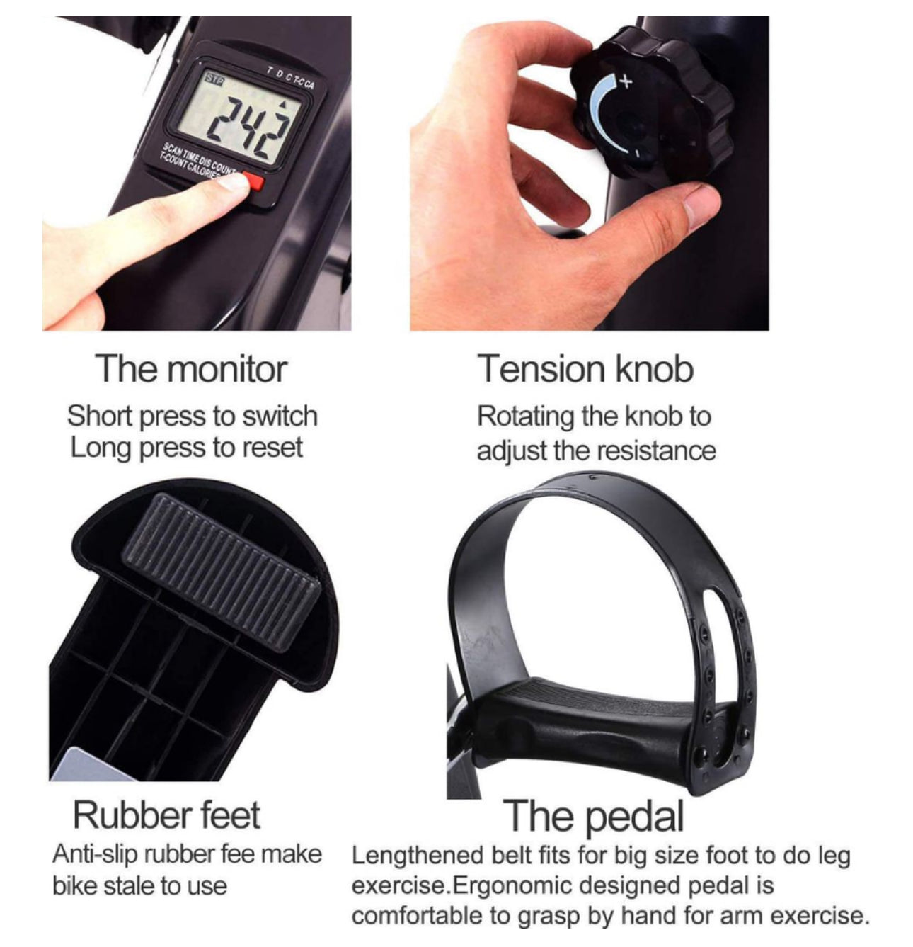 Mini Exercise Pedal Bike 2:1