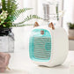 Mini Portable AC Unit with Water Bottle, Hot Summer Mini Rechargeable Evaporative Air Cooler In, 3 Speed USB Personal Air Conditioning Fan and Humidifier
