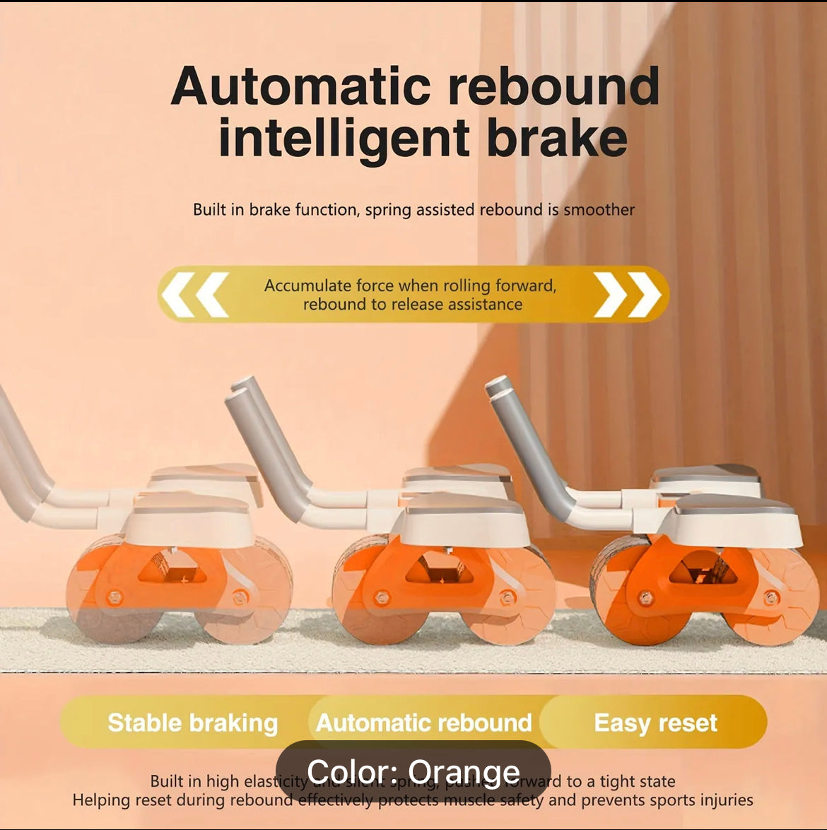 Ab Wheel Roller with Elbow Support