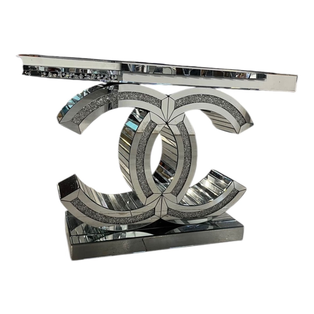 Celestial Console Table- Silver