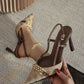 Ladies Vintage Style Slingback Pumps