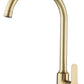 MHome Stainless Steel Swivel Spout Sink Faucet – Curved Tube Various Options