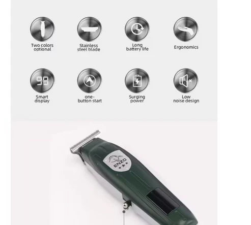 ENZO Cordless Men's Grooming Trimmer Kit