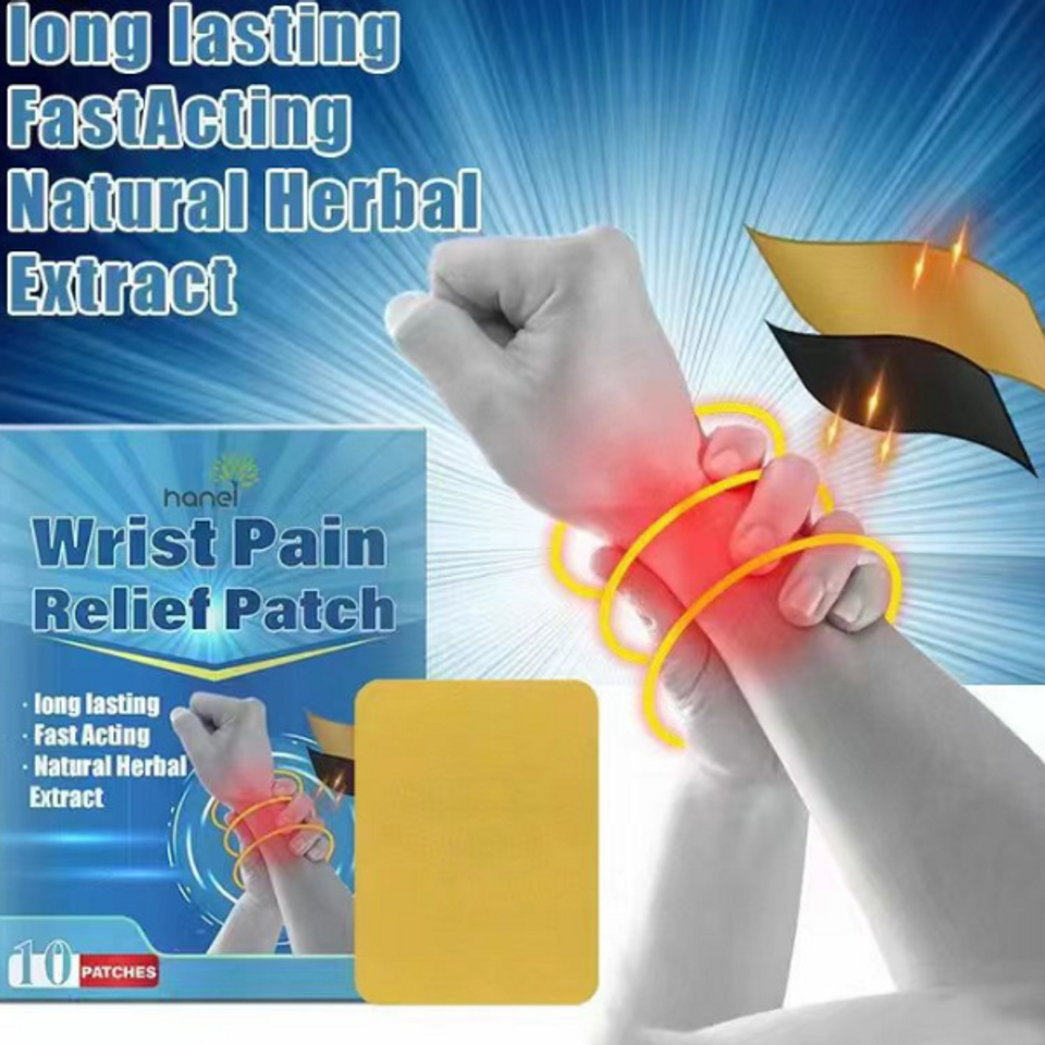 Relief Patch Wrist Pain Relief Patches 10pcs – Megamall Online Store