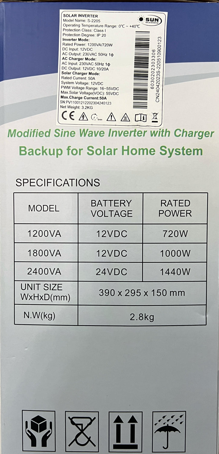 Hybrid Solar Inverter - Office/Home Use
