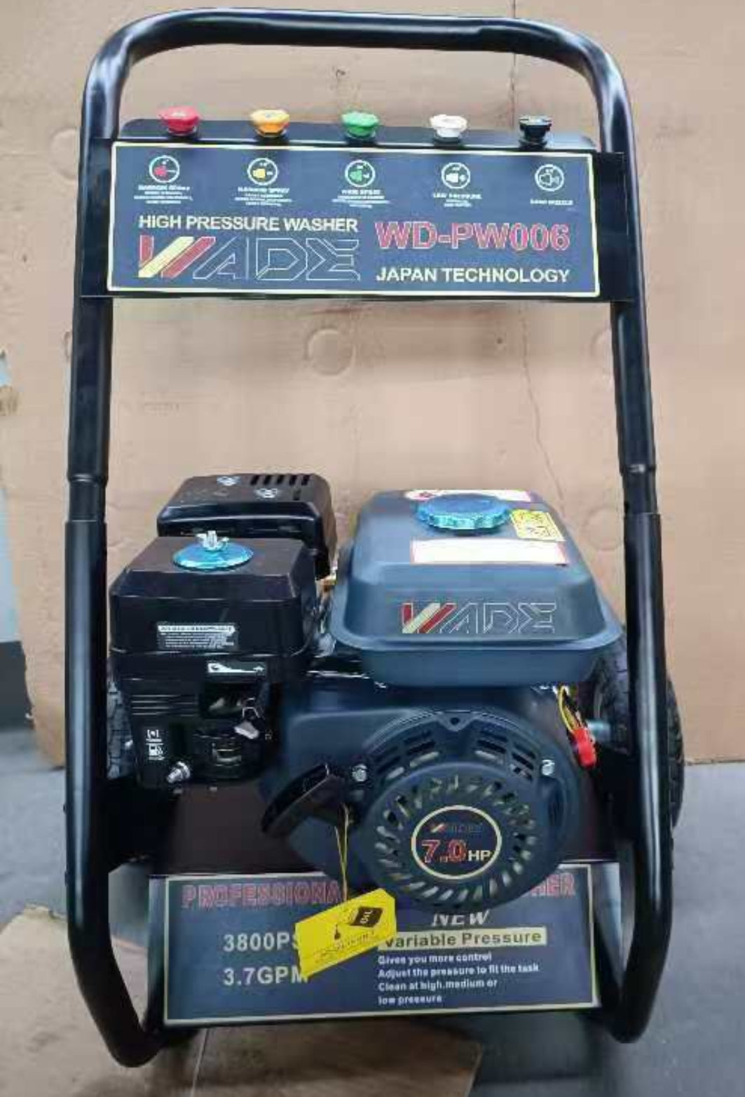 High Pressure Cleaner Petrol 6.5HP