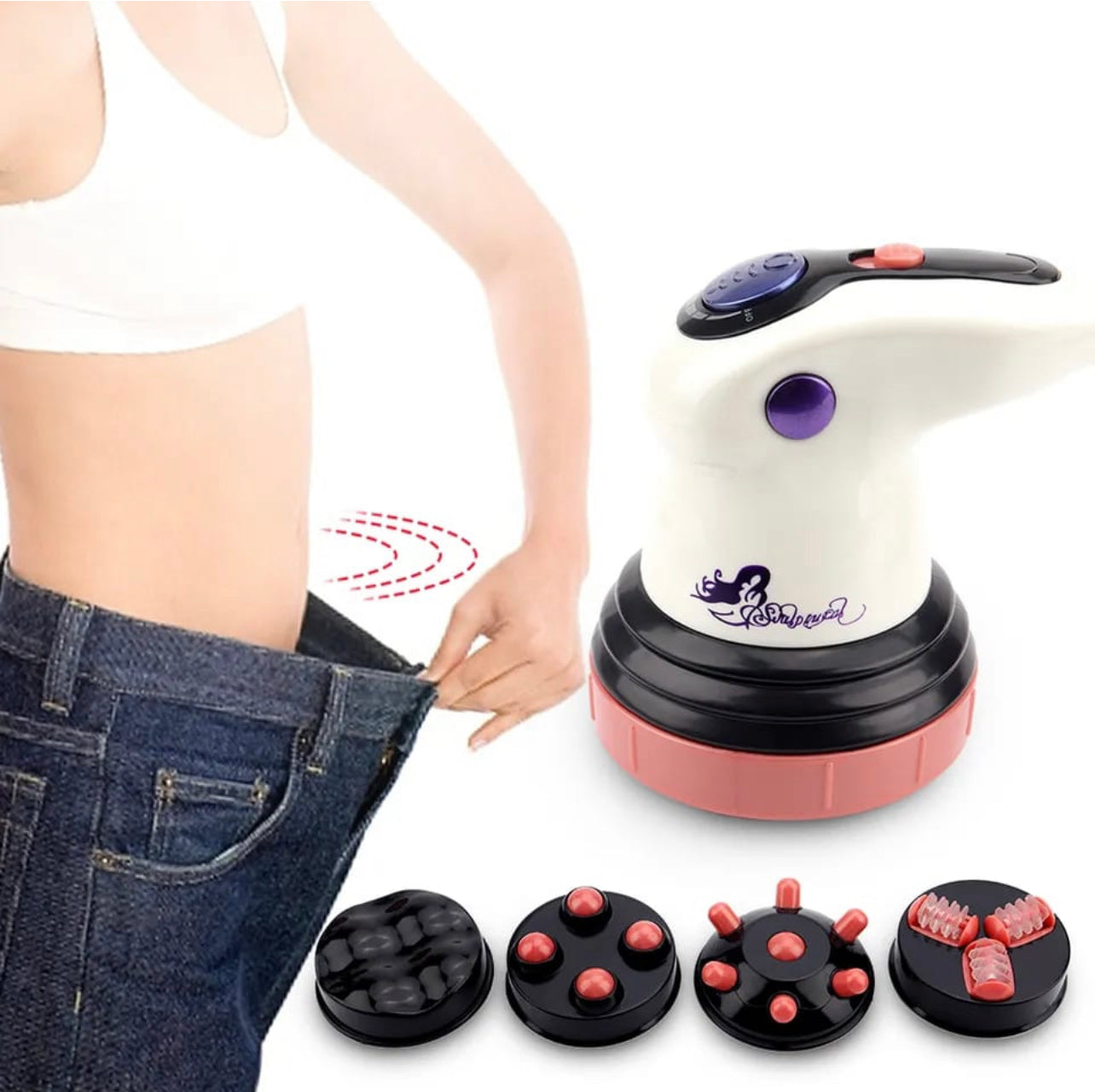 Infrared Fat Cellulite Remover Electric Full Body Massager for Muscles Relaxation 3D Roller Device Loss Fat Remove Slimming 4in1
