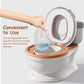 Toddlers Potty Seat,Kids Potty Training Toilet Seat Realistic Potty  Boys Girls with Soft PU Pad Wipe Storage with/without Music