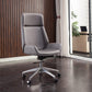Chair, High Back Bentwood Swivel Office lounge Computer room Chair Micro Fiber Leather Home Office Furniture, Meeting Leather Chair