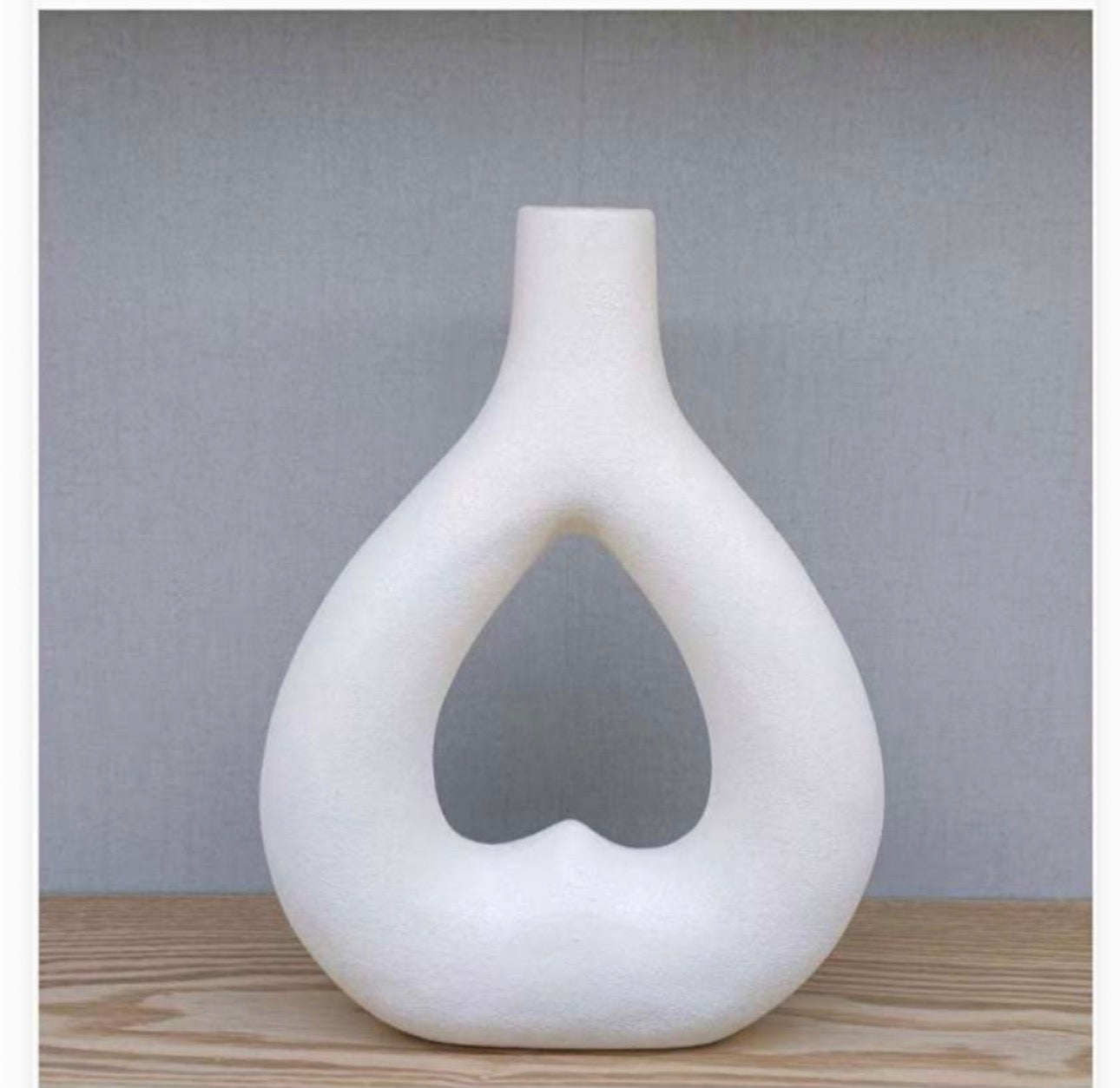 MHome Heart Style Ceramic Vase