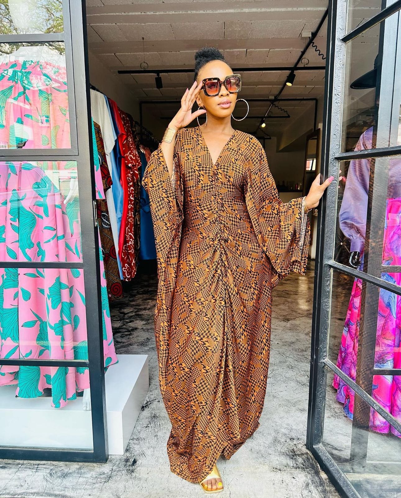 Ladies Kaftan Dress