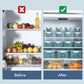 Refrigerator Food/Kitchen Storage Containers 5pc