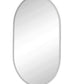 Oval Mirror Frameless 80x60cm - Various Options