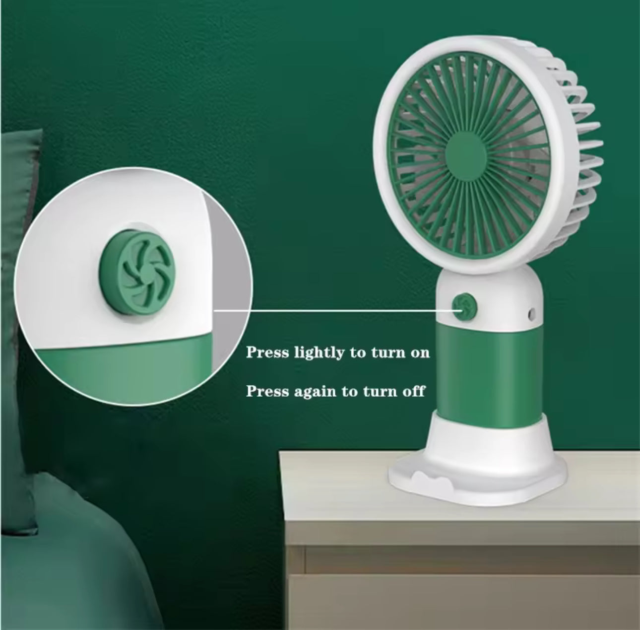 Mini Hand Held USB Fan - Various Colours