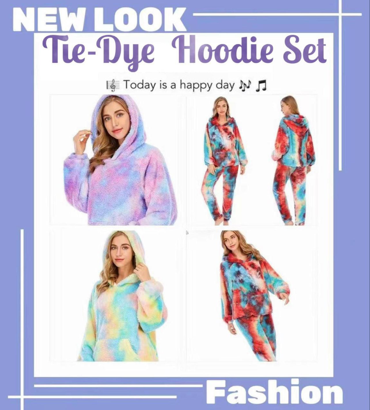 Ultra Plush 2pc Blanket Hoodie