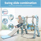 4 in 1 Toddler Slide and Swing Set Kid Slide for Toddlers