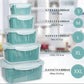 Refrigerator Food/Kitchen Storage Containers 5pc