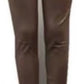 Ladies High Waisted Formal Ankle Trousers-Various Colours
