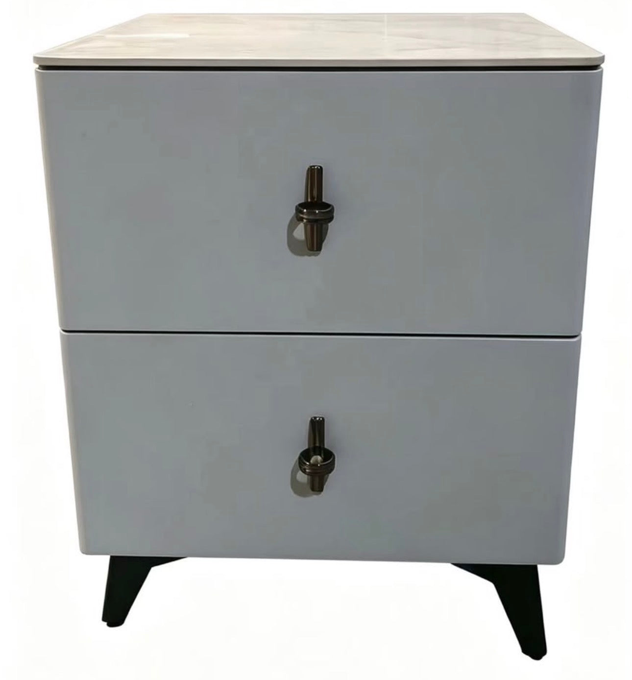 MFurn Modern Nightstand 2 Drawer