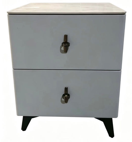 MFurn Modern Nightstand 2 Drawer