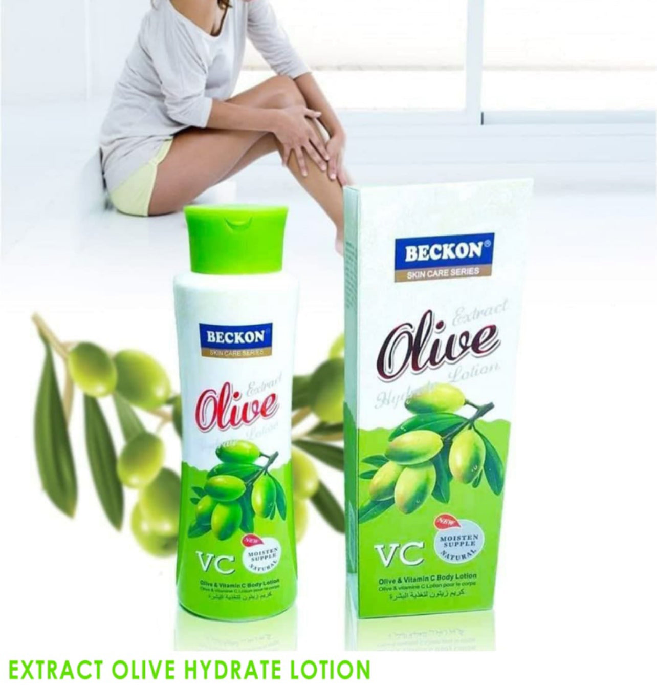Bekon Cleansing Milk & Olive Vitamin C Hydration Lotion