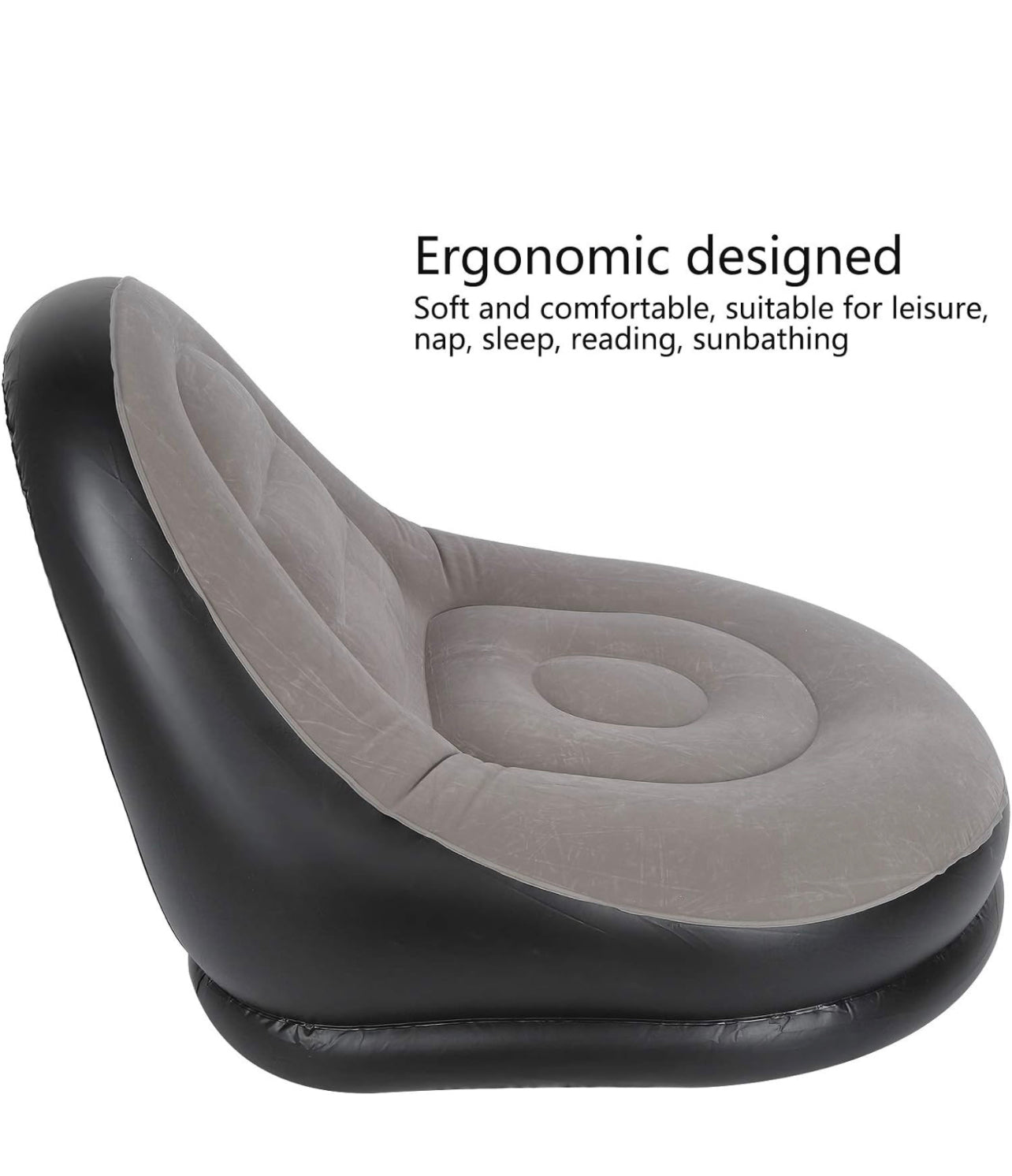 Sofa Chair, Inflatable Furniture Comfortable Home Sofa Inflatable Chair Leisure Sofa Inflatable Sofa for Adults for Living Room Balcony Garden