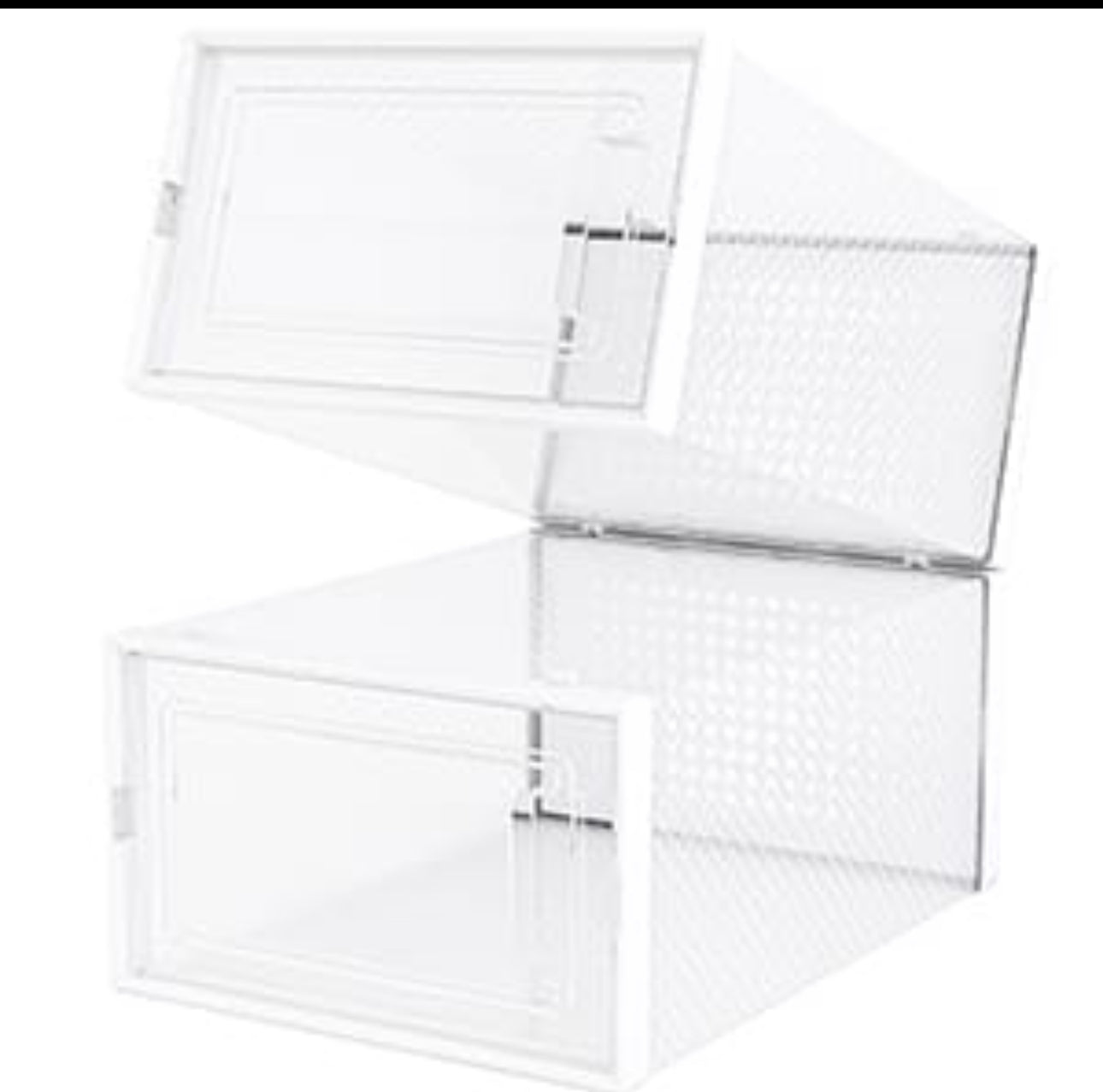 Shoe Storage Box Large 6pc