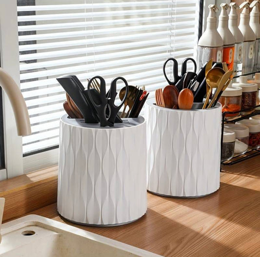 Kitchen Knife Holder 360^ Rotating Rack