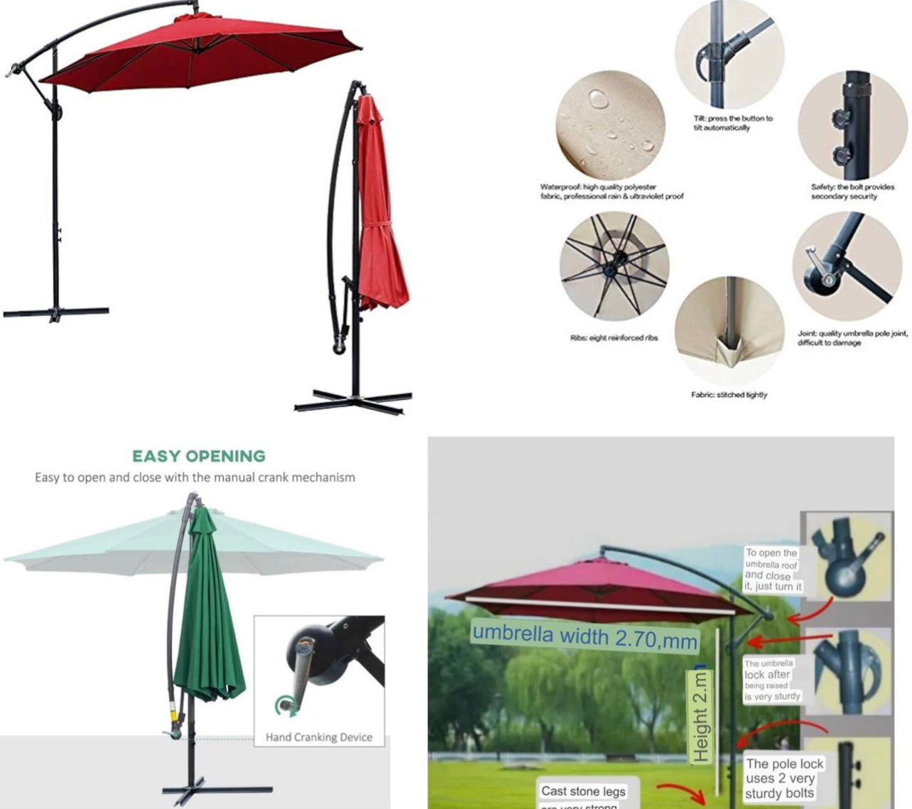 Luxury Garden Umbrella