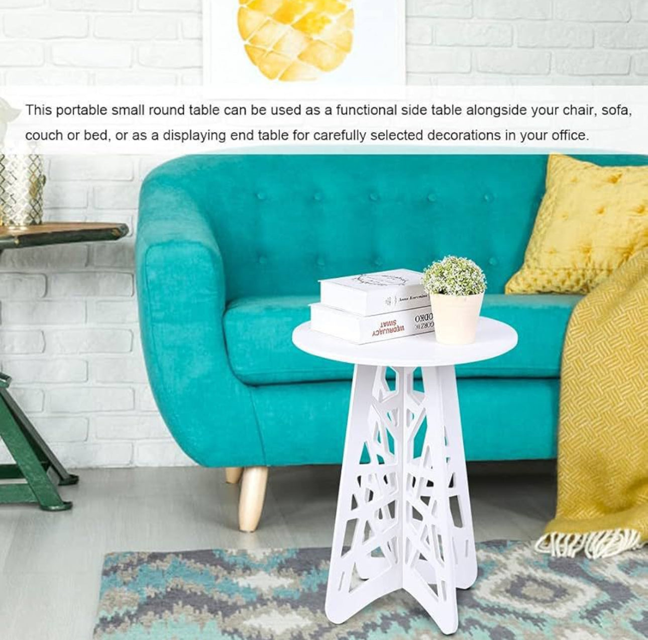 Side Stand/Table White