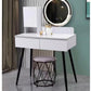 MFURN Modern Dressing Table/Chair With LED Mirror