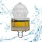 LED Deep Drop Underwater Fishing Light Diamond Tubular Style Bait Lure Squid, 350/700hrs Lifespan, 1000M Deep