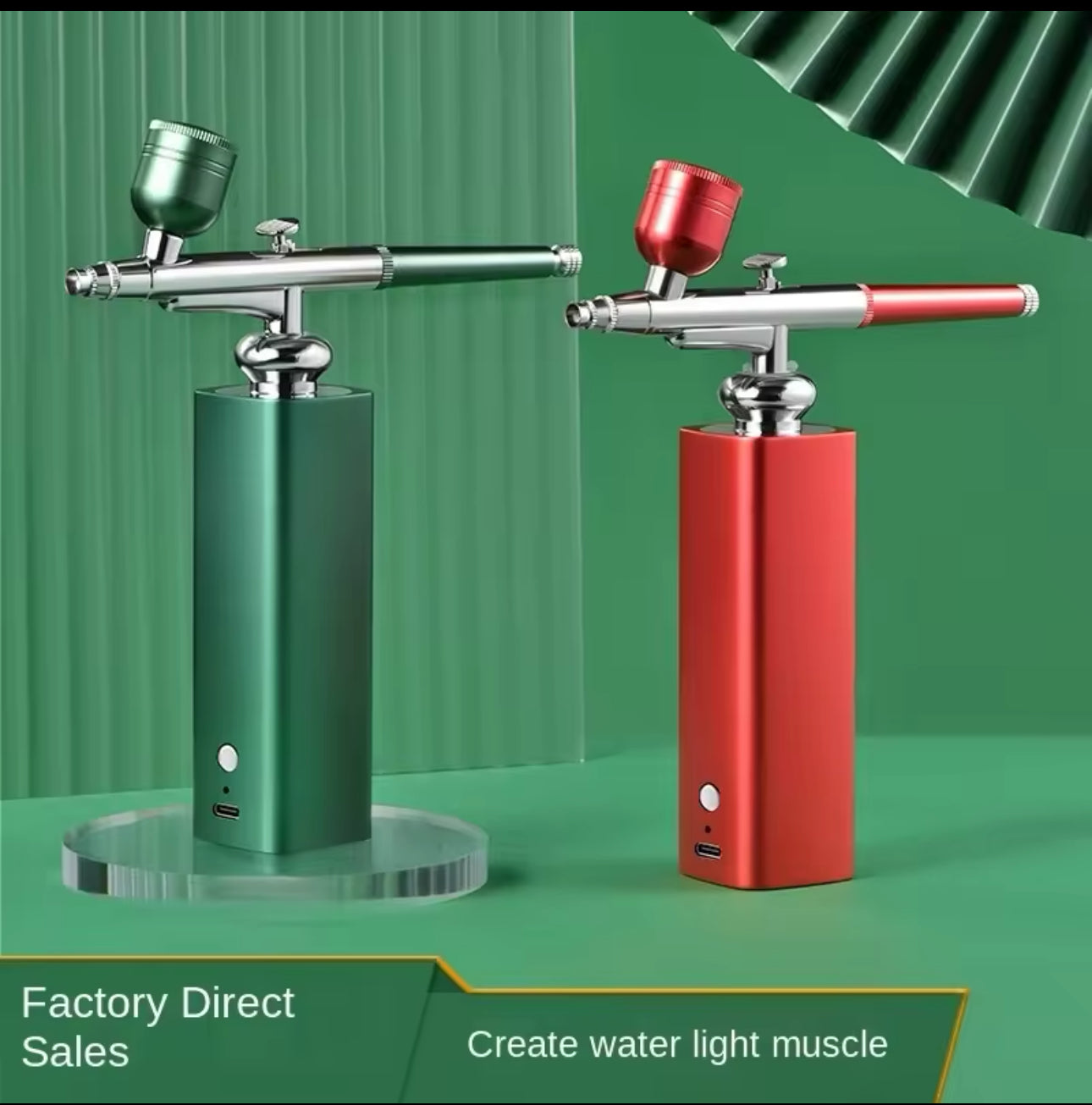 Mini Facial Oxygen Injector Square