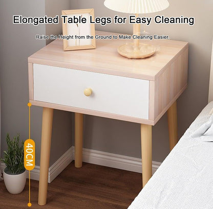 MFurn Nightstand Bedside Table – Modern Minimalist Small Cabinet
